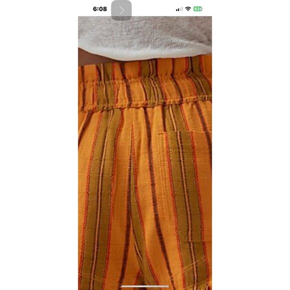 Urban Outfitters Women's Frankie Paperbag Micro Shorts Striped, Size XL NEW - Picture 11 of 16